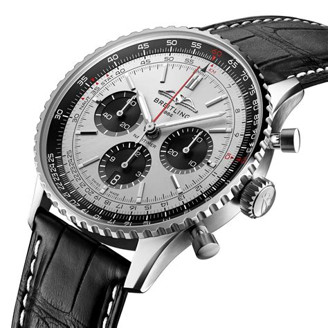 breitling chronograph b01 roman dial|Breitling b01 navitimer.